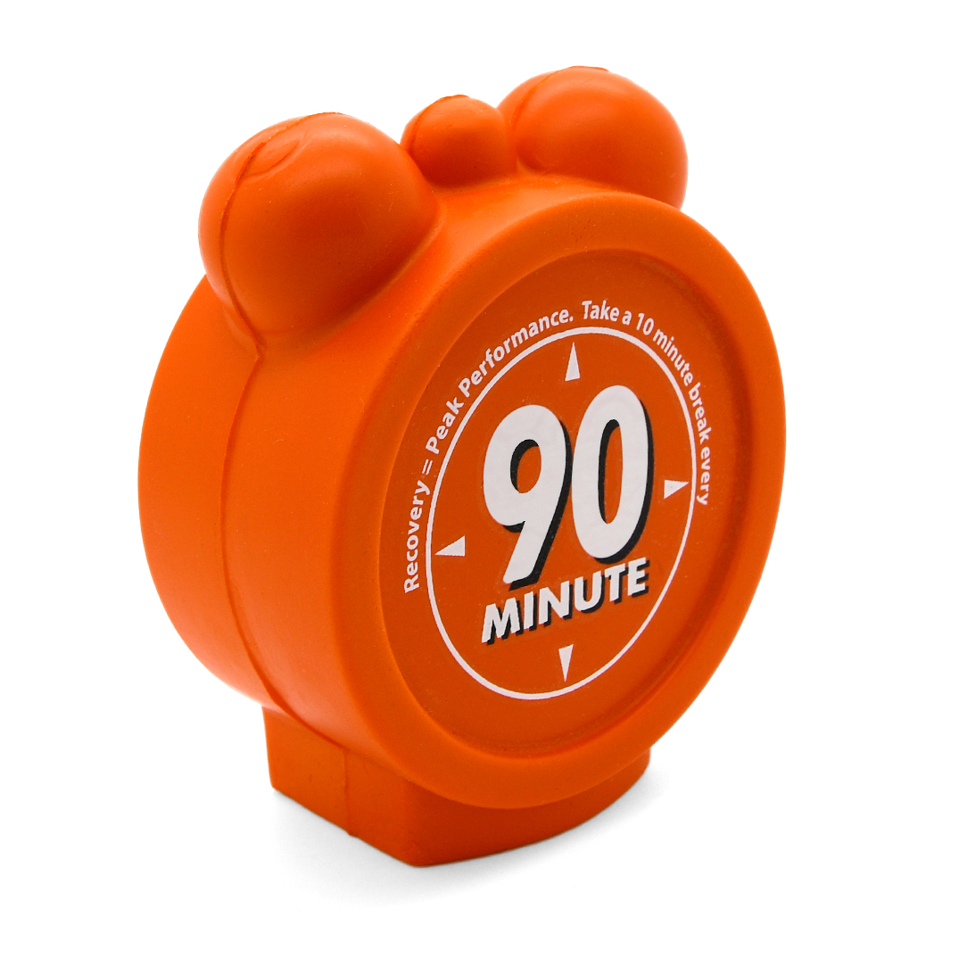 Alarm Clock Stress Ball Alternate Front View