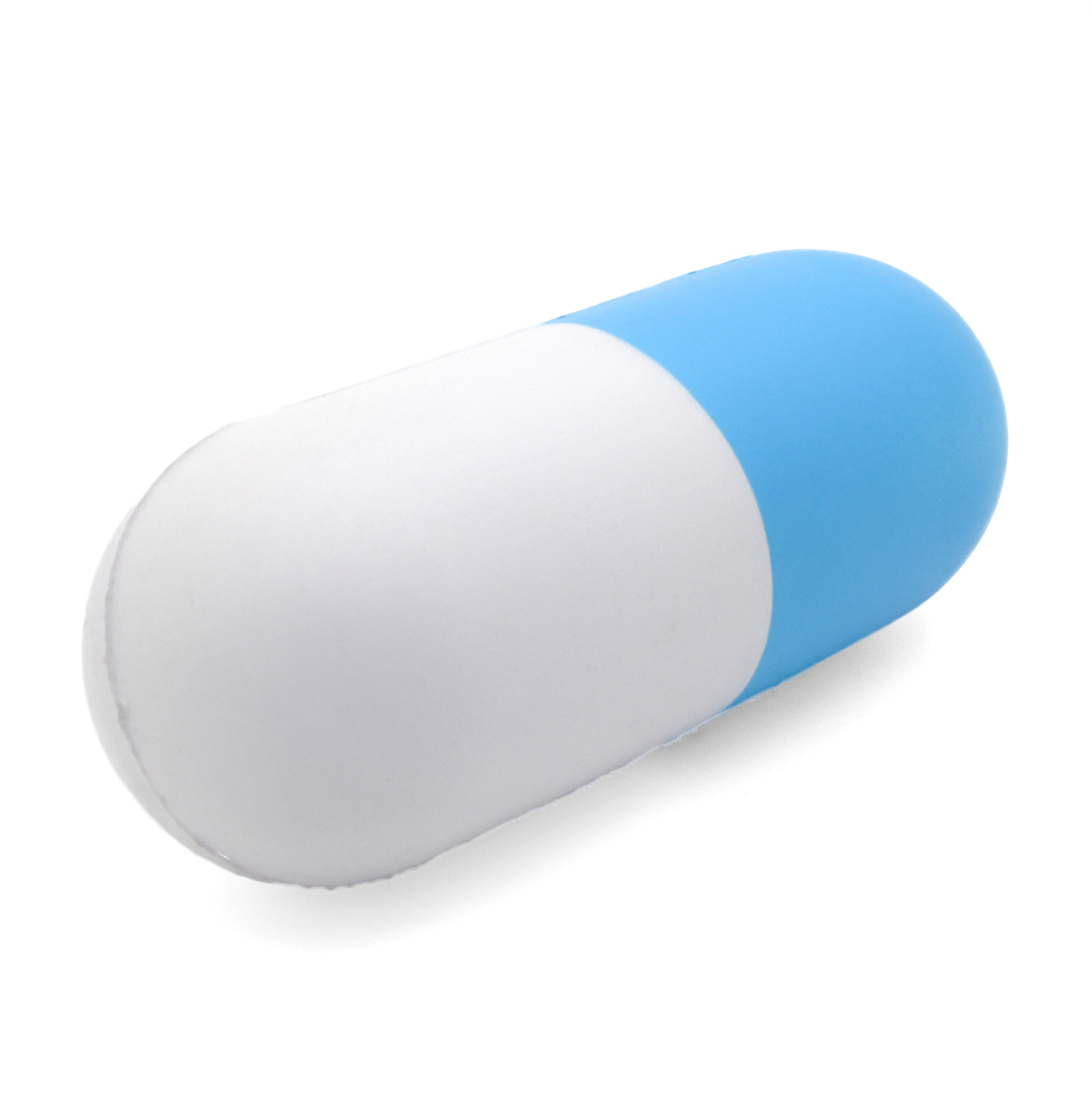 Capsule Stress Ball End View