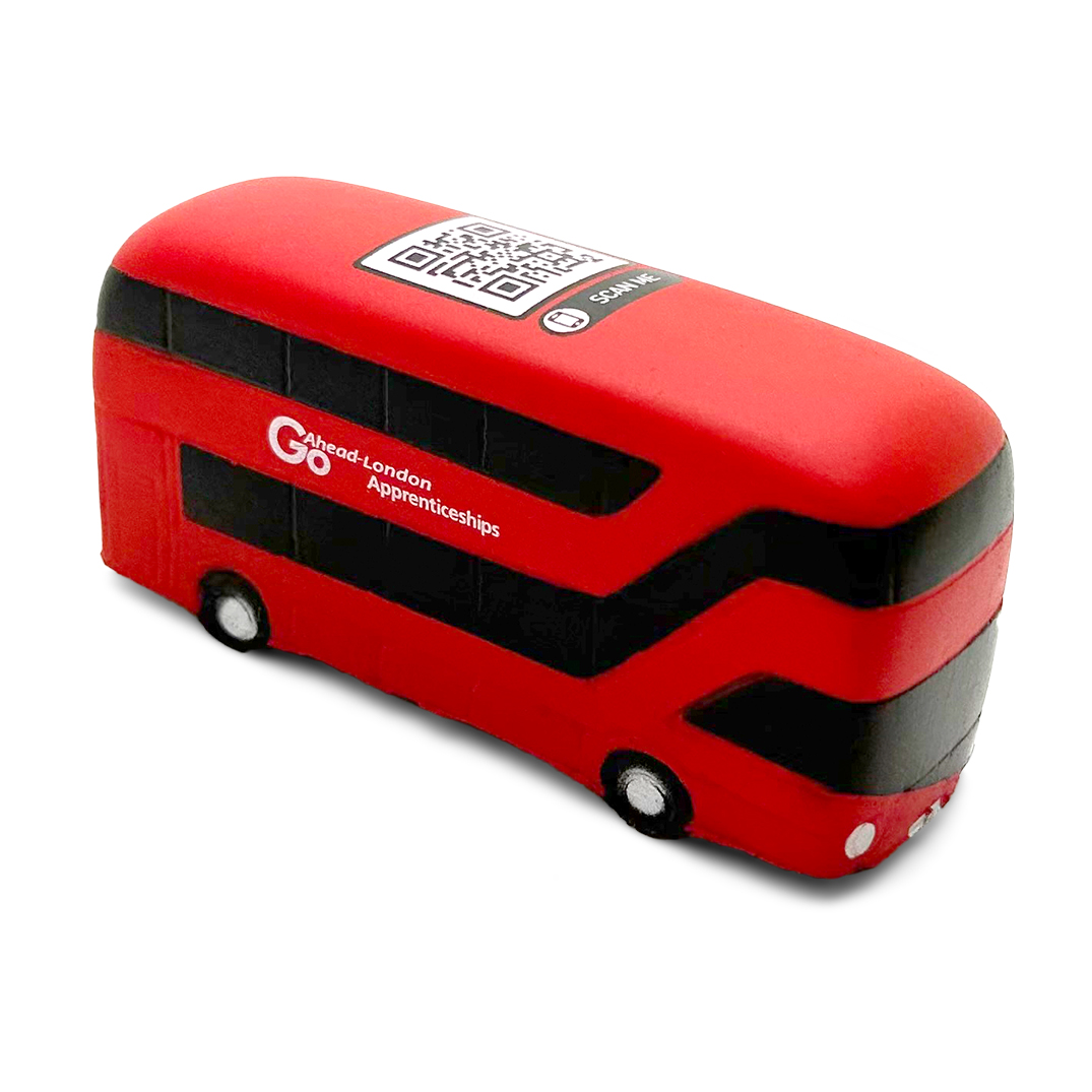 Routemaster Bus Stress Ball - Alternate Side View