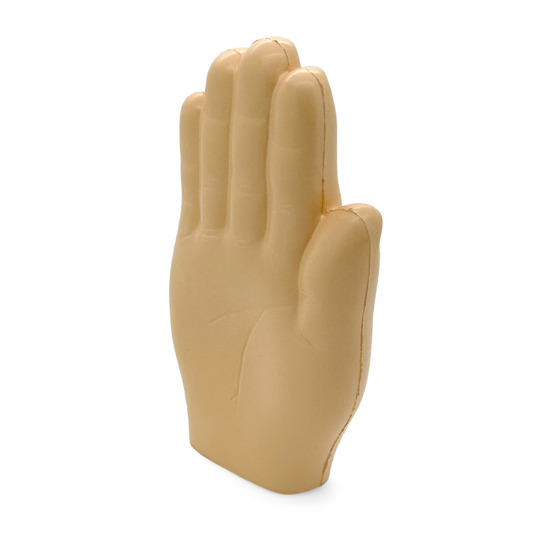 Flat Hand Stress Ball Alternate Palm