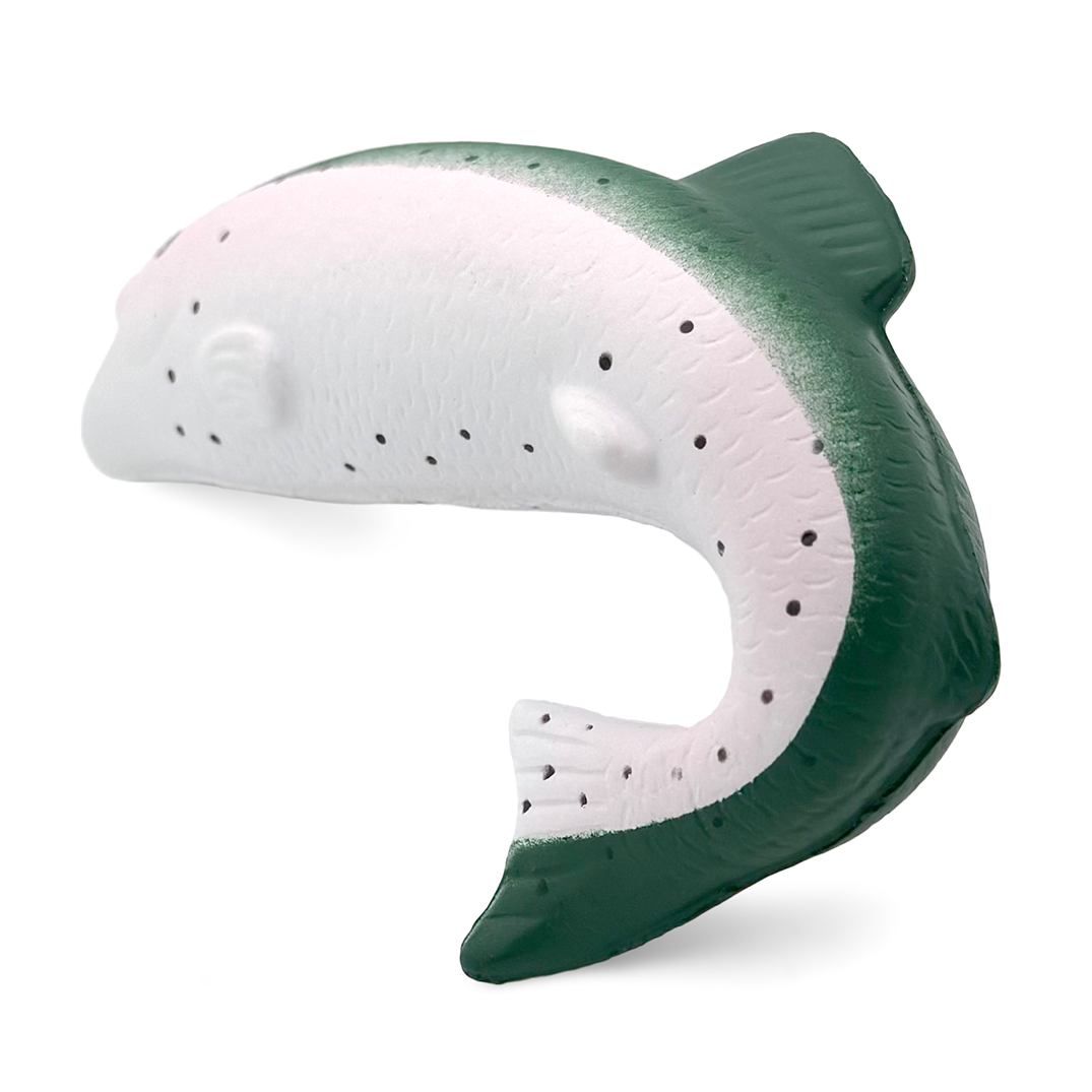 Trout Stress Ball Tail View