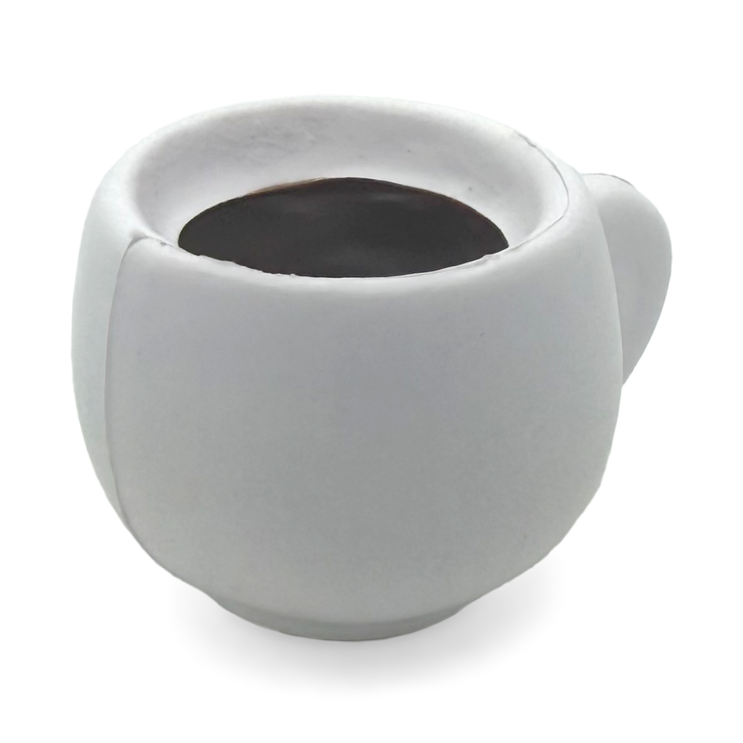 Stress Coffee Cup Front View Alternate