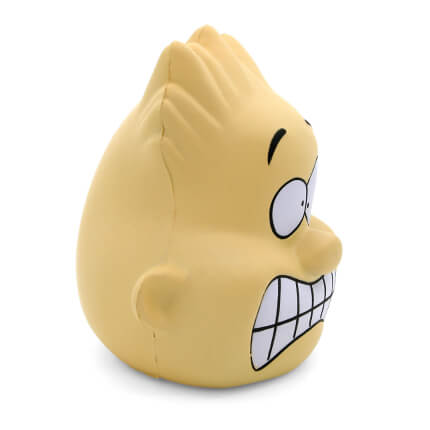 Crazy Face Male Stress Ball Alternate Side View