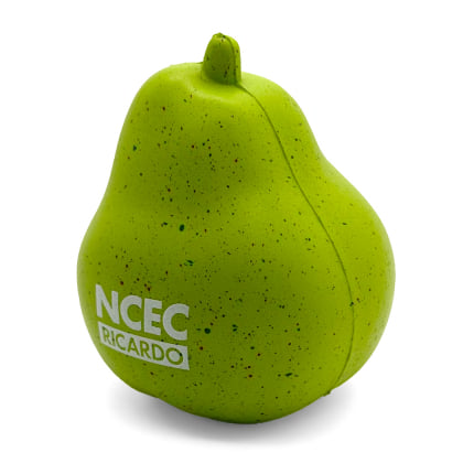 Pear Stress Ball - Alternate Front View