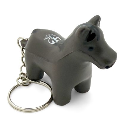 Stress Horse Keyring Side