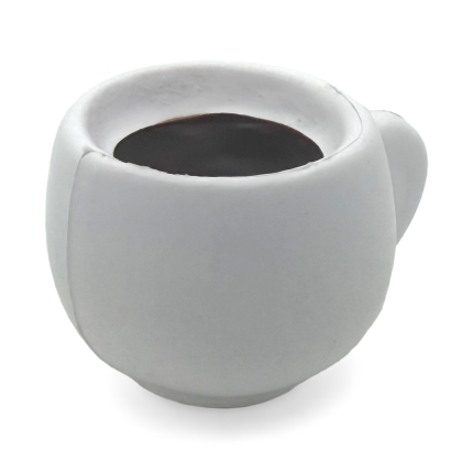 Stress Coffee Cup Front View Alternate