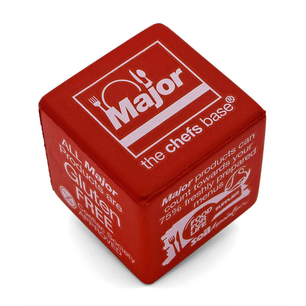 Major International Red 5cm Stress Cube