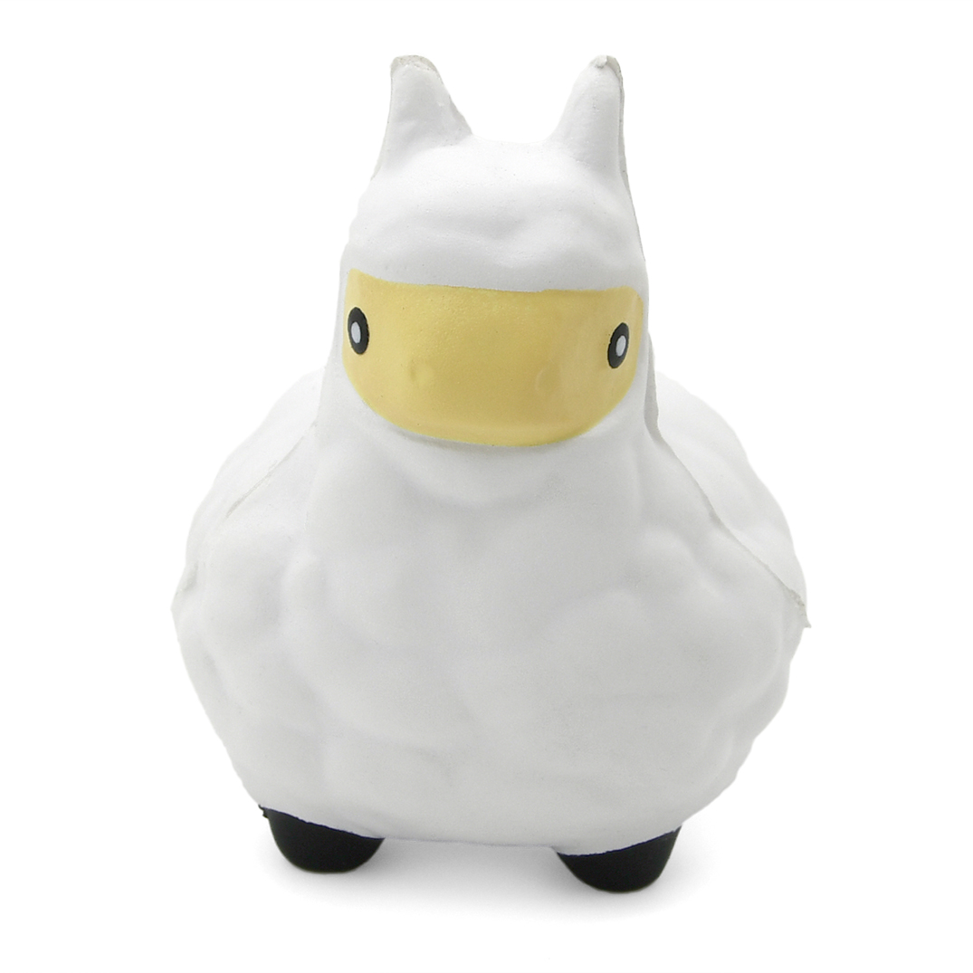 Chunky llama Stress Ball Alternate Front View