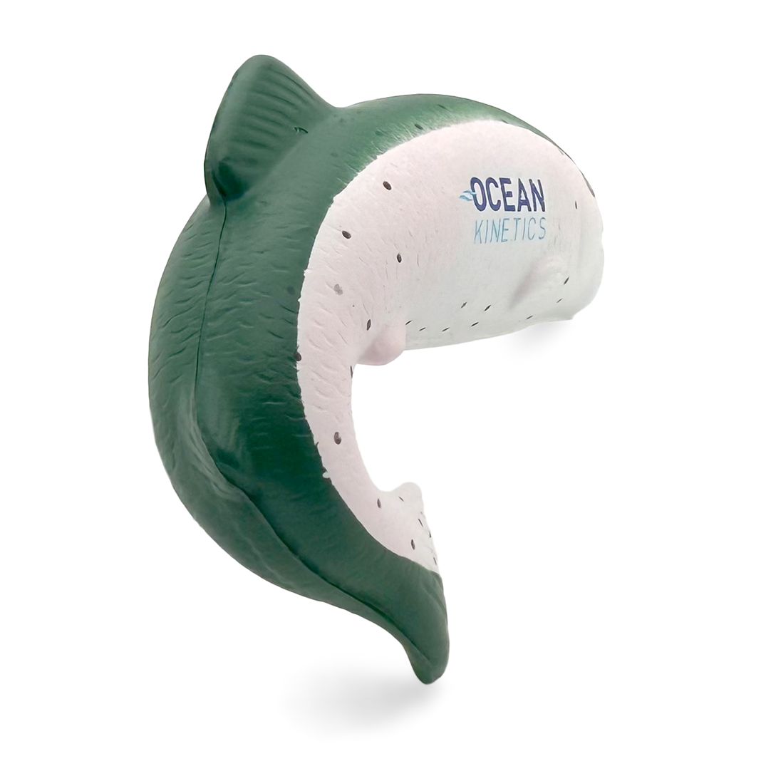 Trout Stress Ball Tail End View