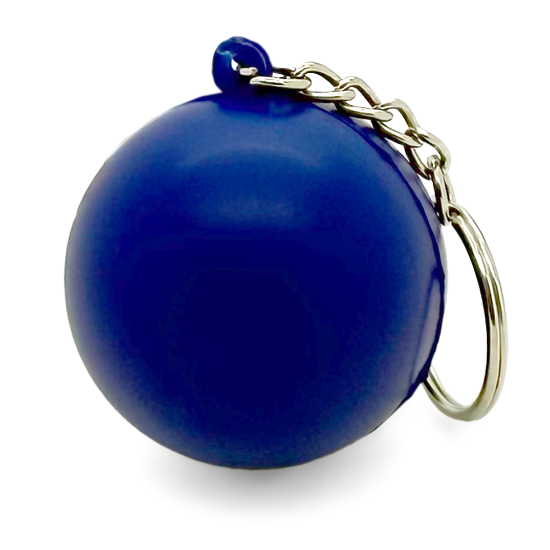 Blue Keyring Stress Ball