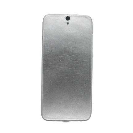 Silver Stress Smartphone Rear View Standing