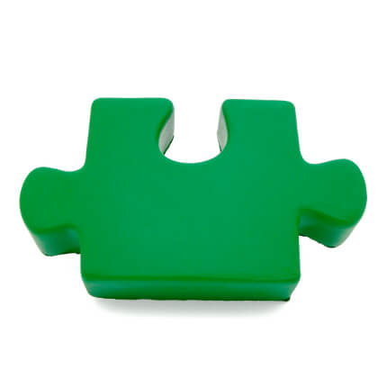 Green Stress Jigsaw Piece
