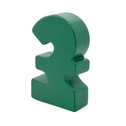 Pound Sign Stress Ball Rear