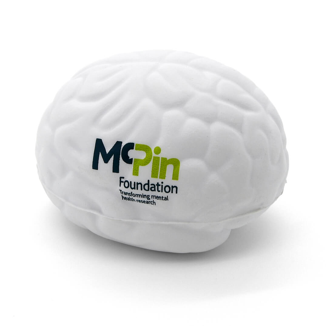 Small Brain Stress Ball Side View