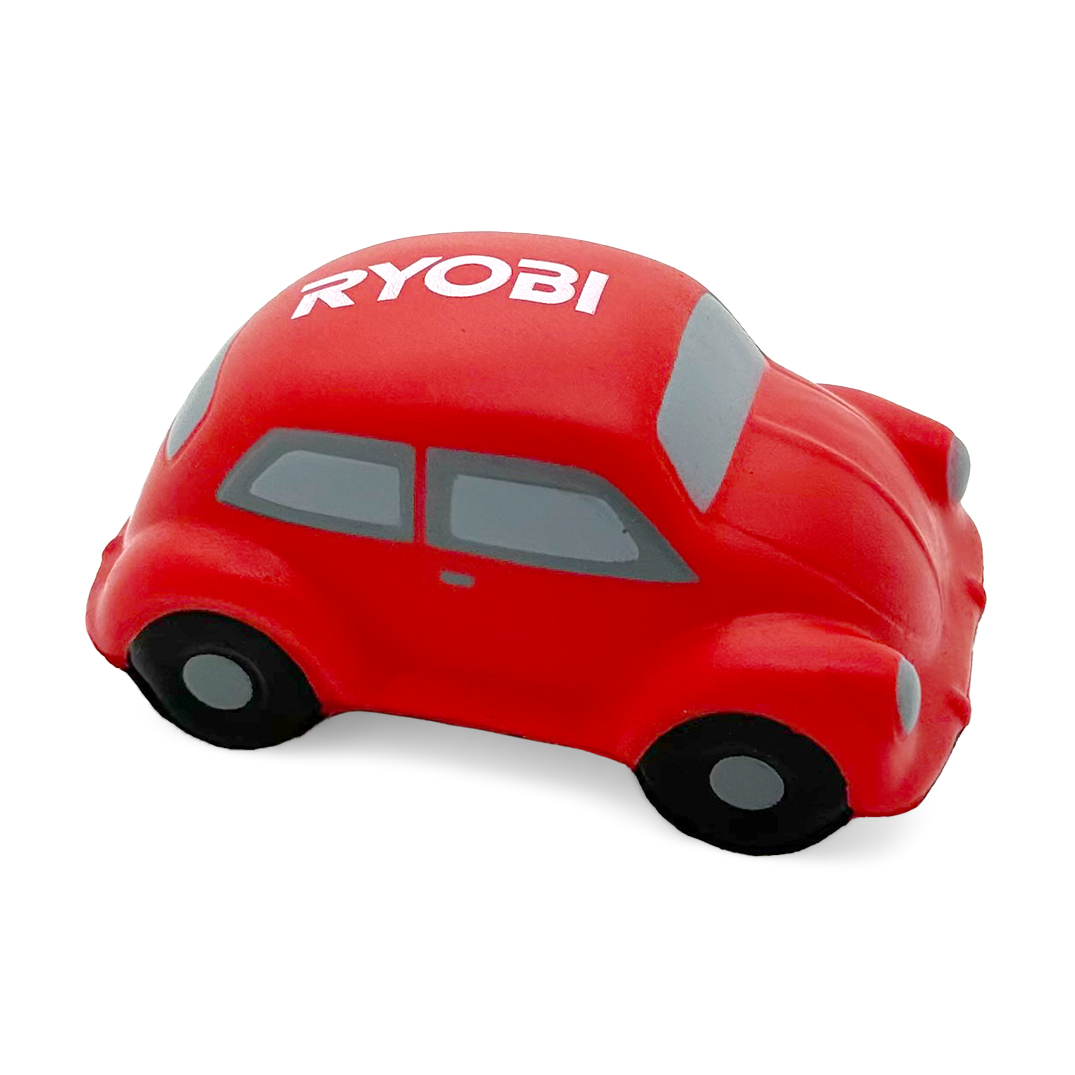 Red Beetle Car Stress Ball Side