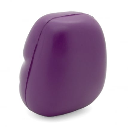 Purple Belly Stress Ball Without Hairs Back View